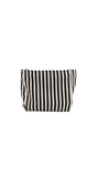 Elegant Striped Canvas Tote Bag for Women - MIDI