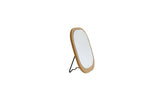 Elegant Wooden Handheld Mirror - MIDI