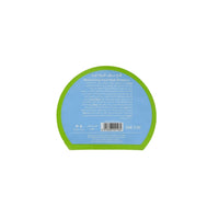 Back of blueberry moisturizing facial mask pack with barcode and ingredients text