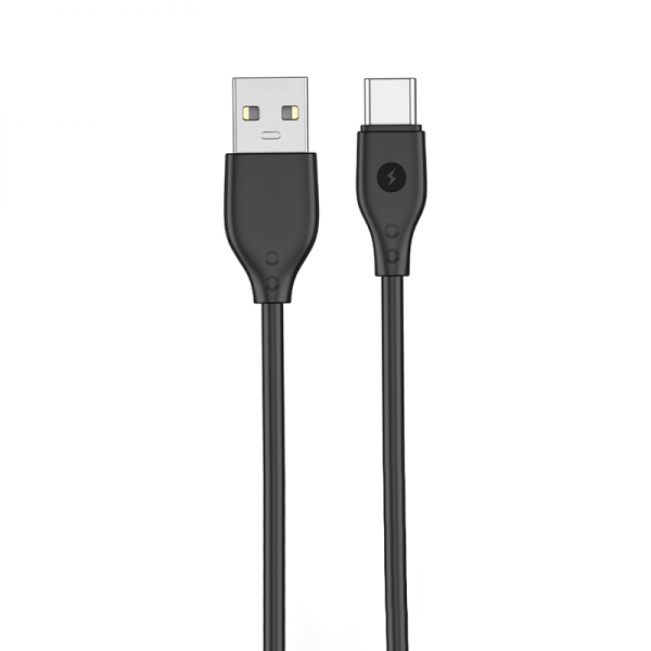 Fast USB - C Charging Cable, Black - MIDI