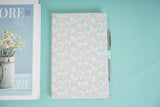 Floral Notebook with Pen Loop - MIDI