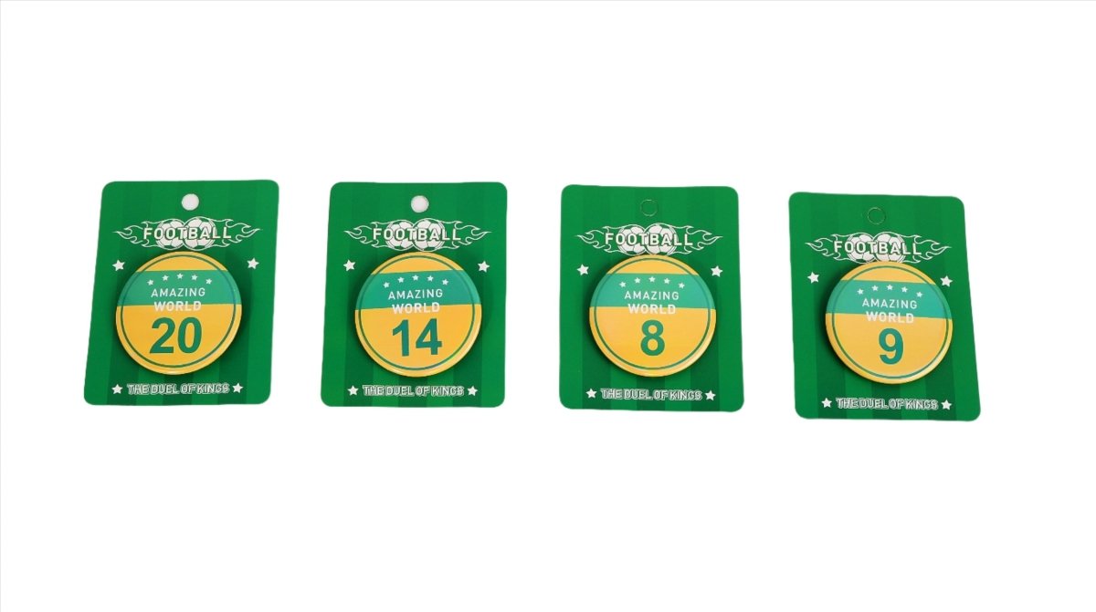 Football Badge Set: Unique Designs - MIDI