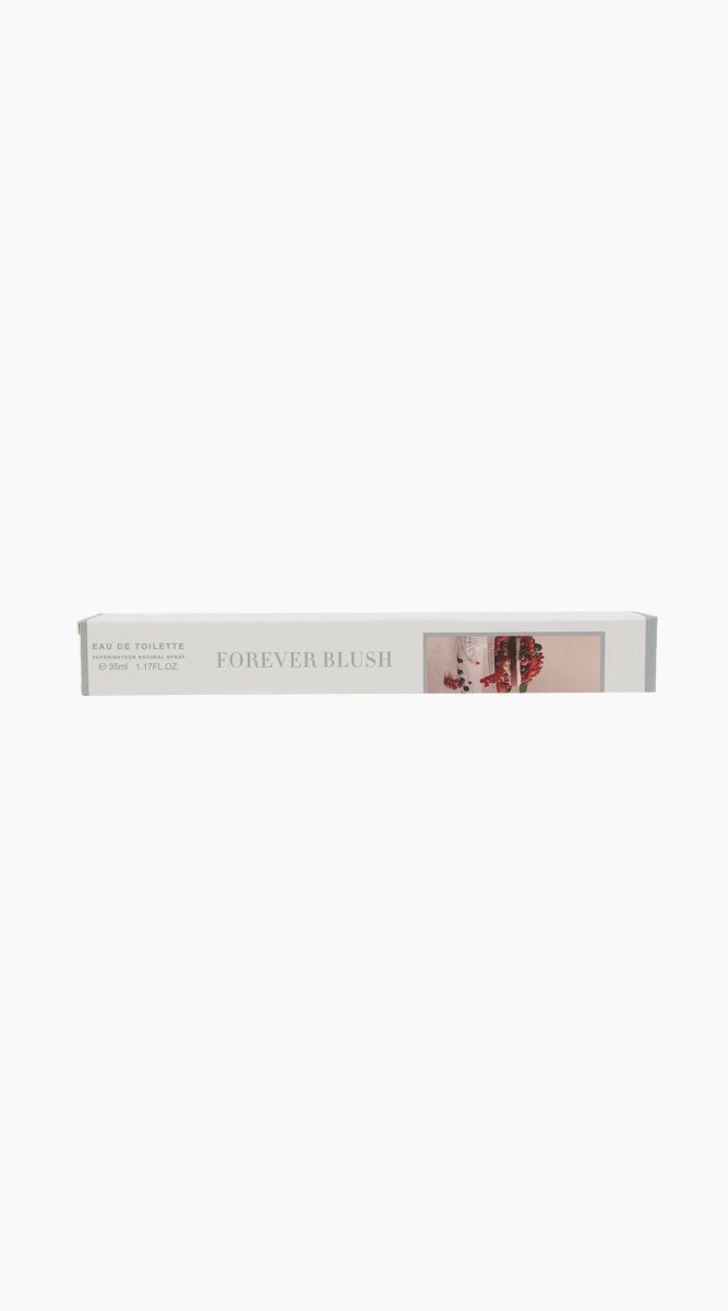 Forever Blush eau de toilette outer box with brand name on the side