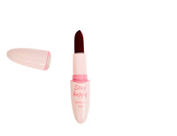 Fouch Up satin lipstick set with dark red bullet and light pink tube