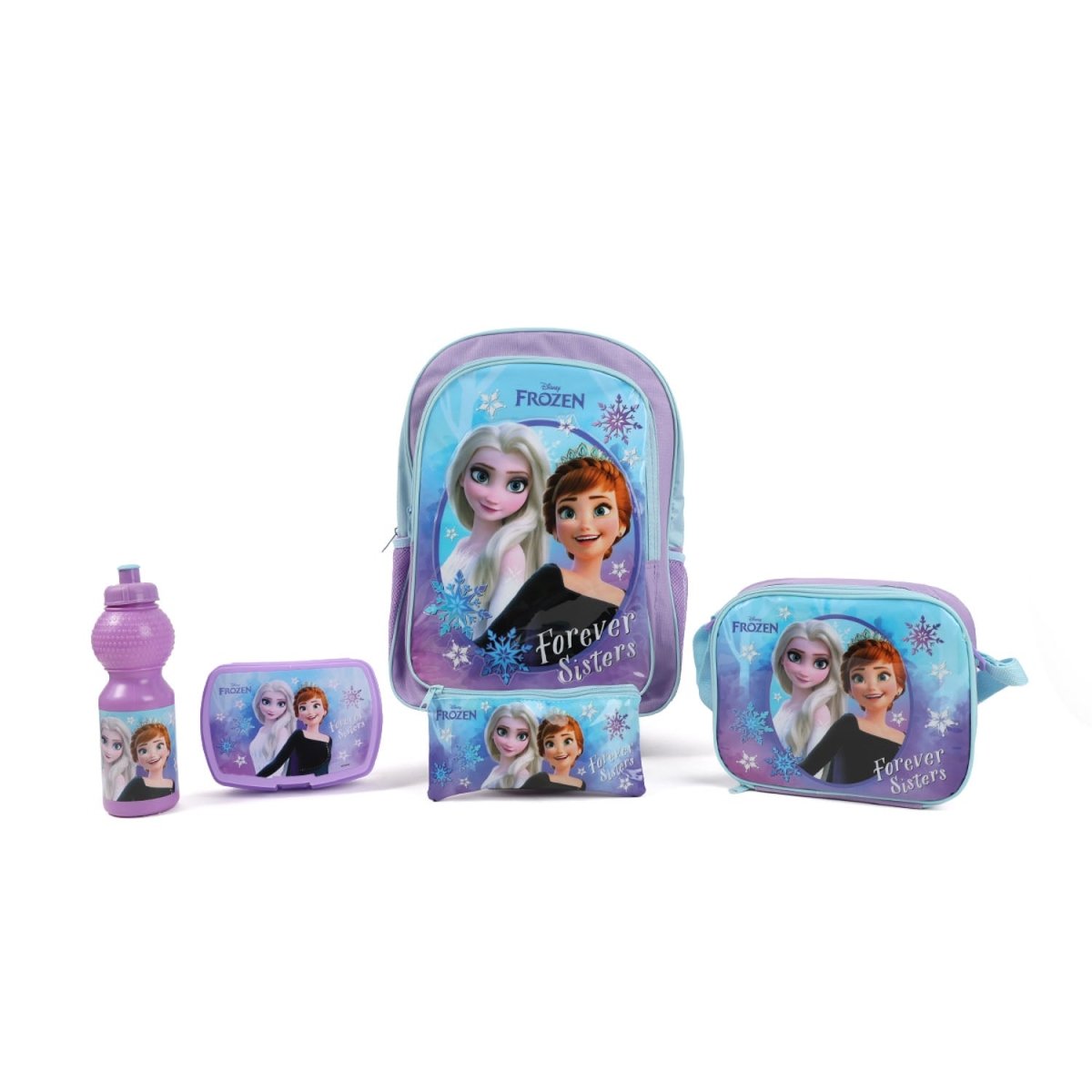 Frozen 5 - in - 1 Trolley Bag Set 16” – School Pack - MIDI