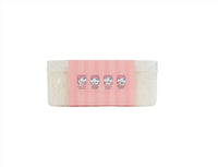FUFUBAI makeup cotton pads in clear rectangular pack with pink label icons
