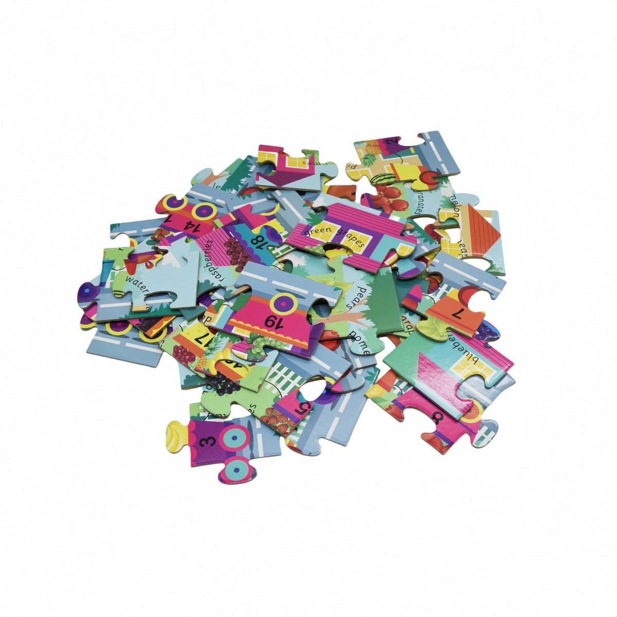 Fun Numbers Train Puzzle (36 Pieces) - MIDI