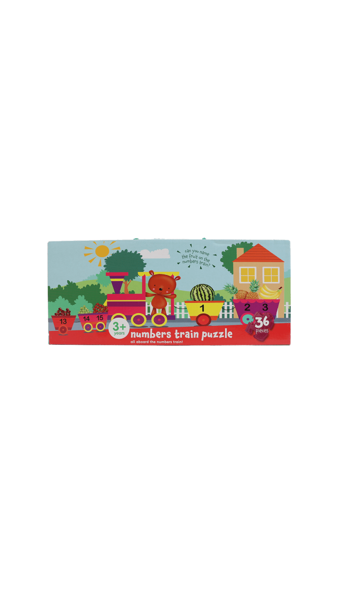 Fun Numbers Train Puzzle (36 Pieces) - MIDI