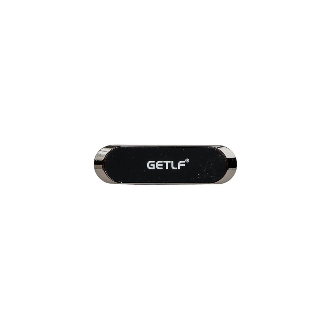Getlf GES020 mobile stand for car, black base with silver end caps