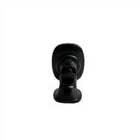 Black Getlf magnetic car phone mount with rounded back and vertical stem