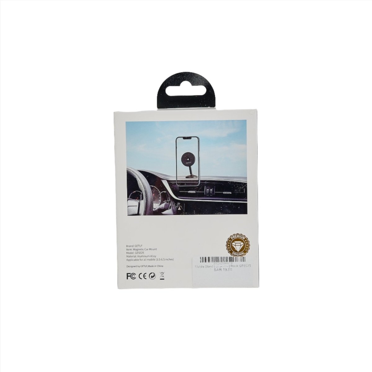 GETLF Magnetic Car Phone Mount - MIDI