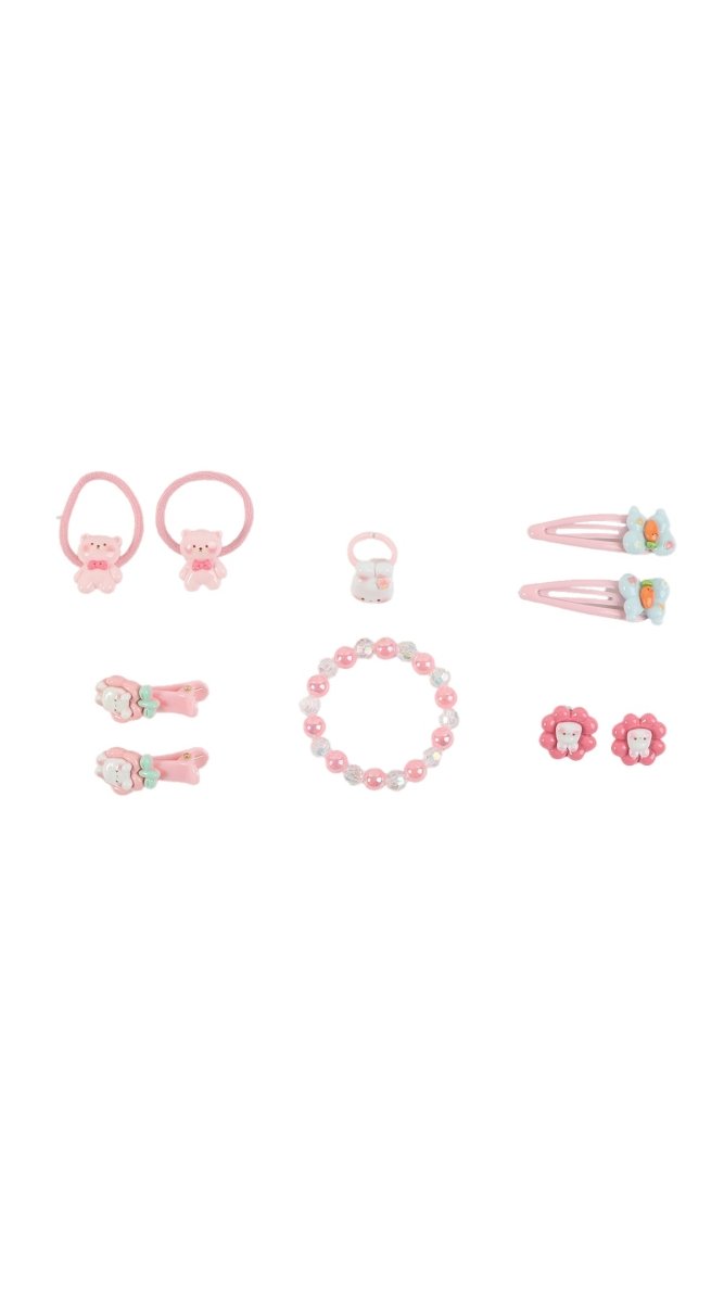 Girls Hair Accessories Set - Dinosaur - MIDI