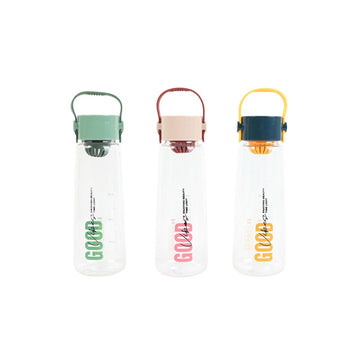 Water Bottle 480ml with Filter and Carry Handle Plastic 1