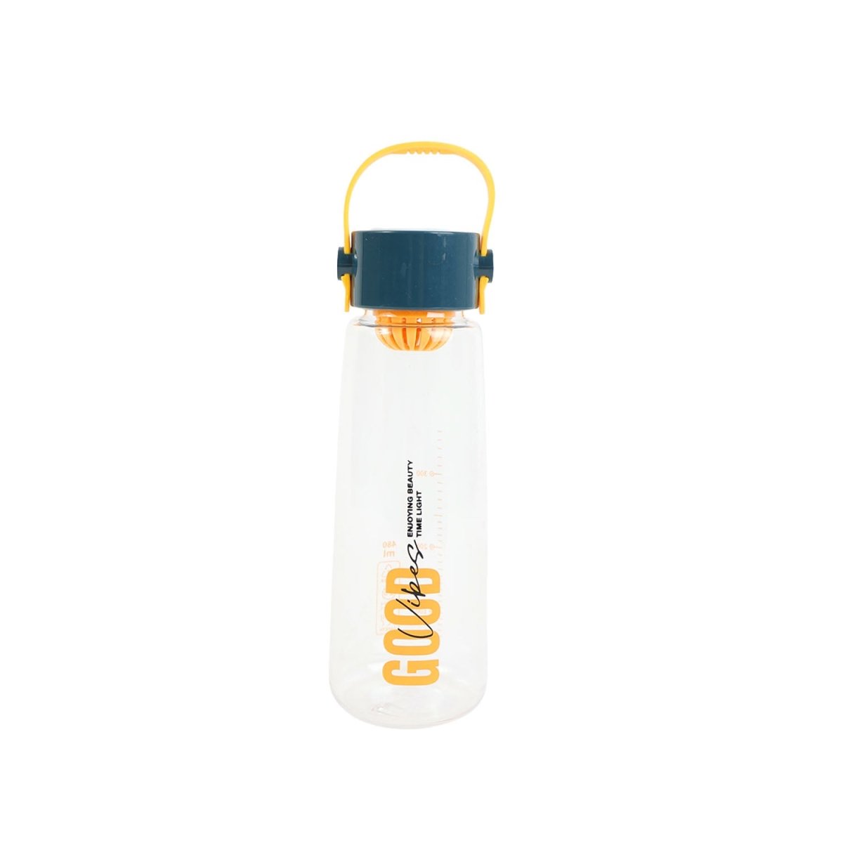 Water Bottle 480ml with Filter and Carry Handle Plastic 2