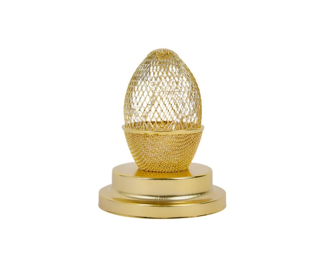 Gold Egg Incense Holder - MIDI