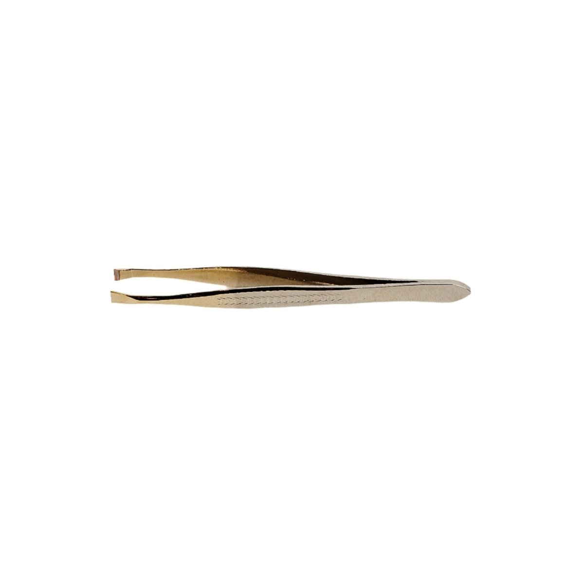 Gold Precision Eyebrow Tweezers - MIDI