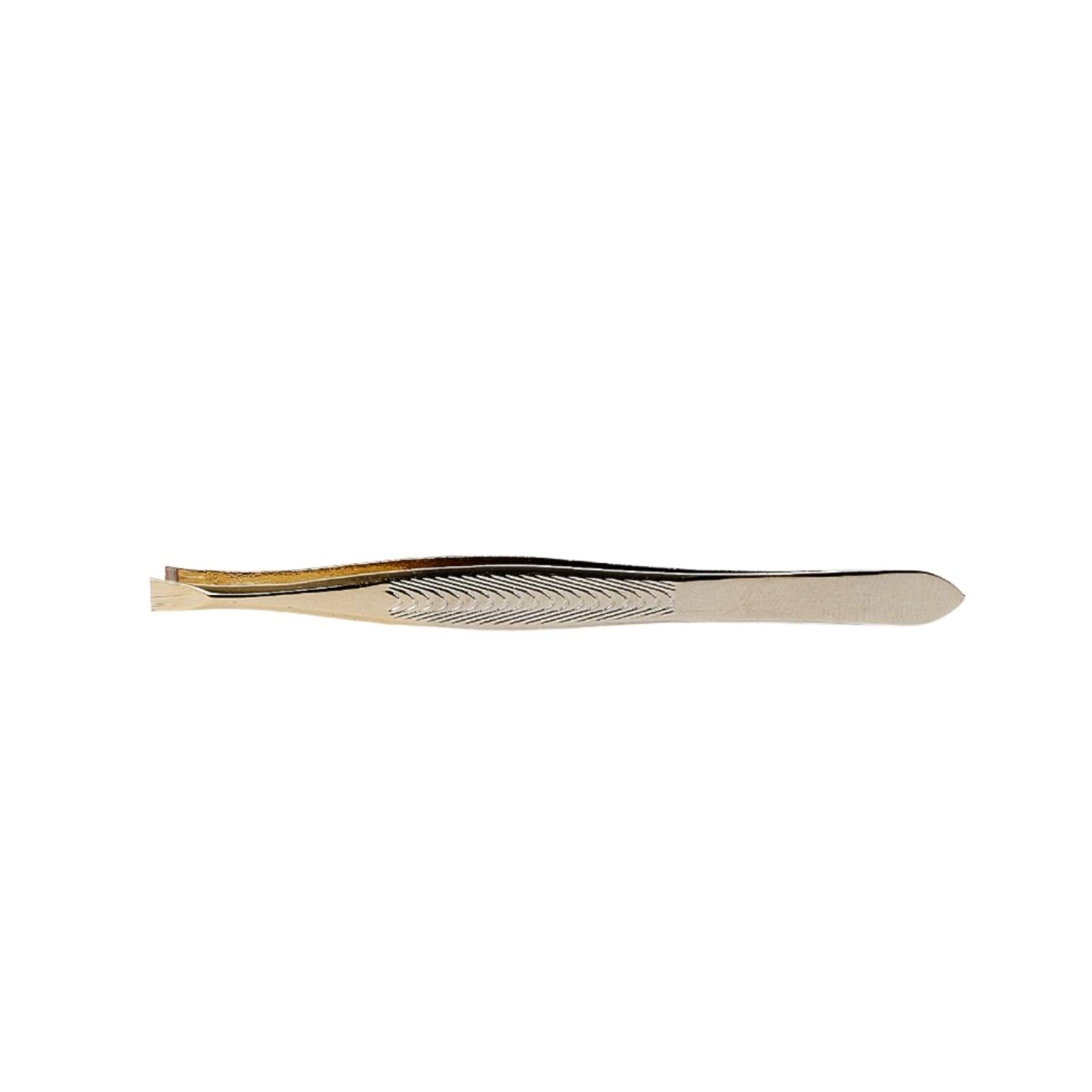 Gold Precision Eyebrow Tweezers - MIDI