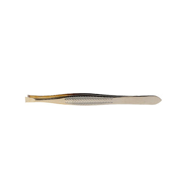 Gold Precision Eyebrow Tweezers - MIDI