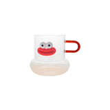 Happy Face Mug 580ml Glass - MIDI