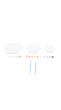 Hexagon Paint by Numbers Kit - MIDI