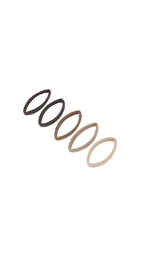Elastic Hair Ties in Multiple Stylish Colors 5