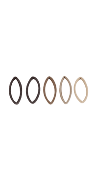 Elastic Hair Ties in Multiple Stylish Colors 4