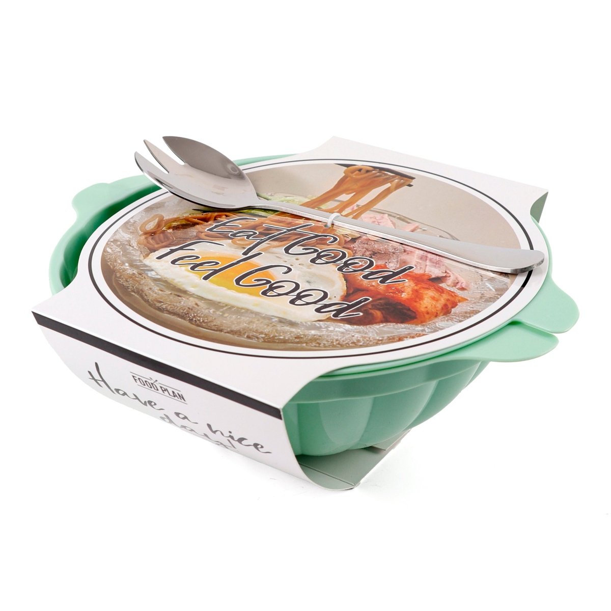 Ice Bowl with Fork - Elegant Serving - MIDI