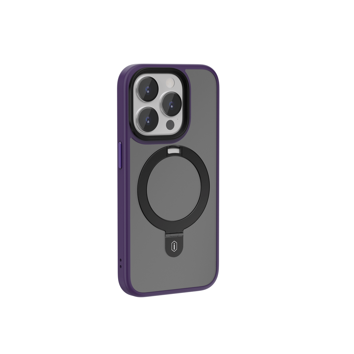 iPhone Case with Ring Holder - Purple - MIDI