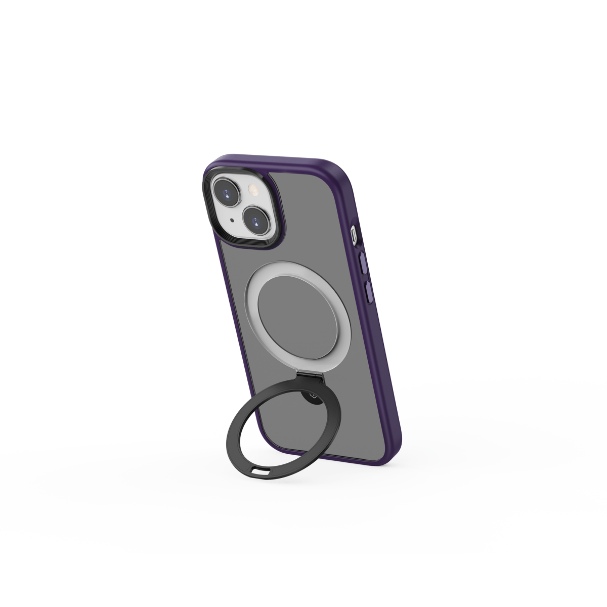iPhone Case with Ring Holder - Purple - MIDI
