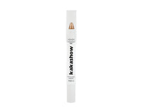 Kakashow shimmer eyeshadow pen in white tube with bronze tip, capped