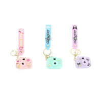 Colorful Camera Shaped Keychain with Rubber Strap 1