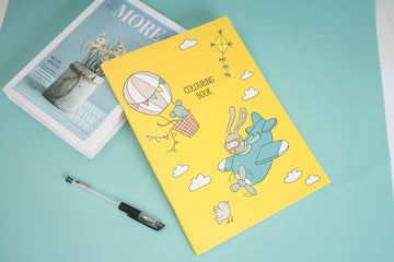 Kids Coloring Book - Cute Animal Designs - MIDI