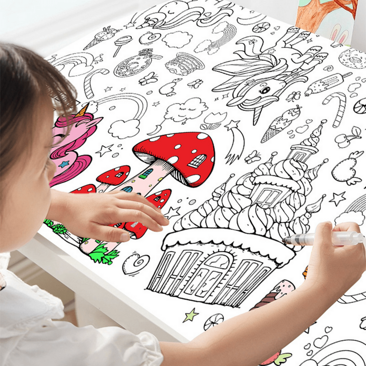 Kids Coloring Roll 3m - MIDI