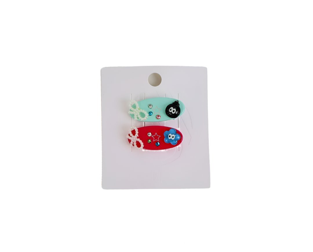 Colorful Hair Clips with Playful Designs 5