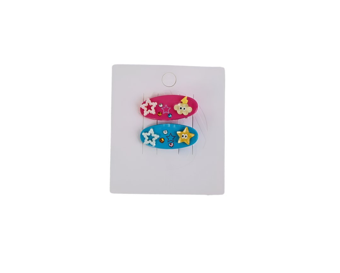 Colorful Hair Clips with Playful Designs 4