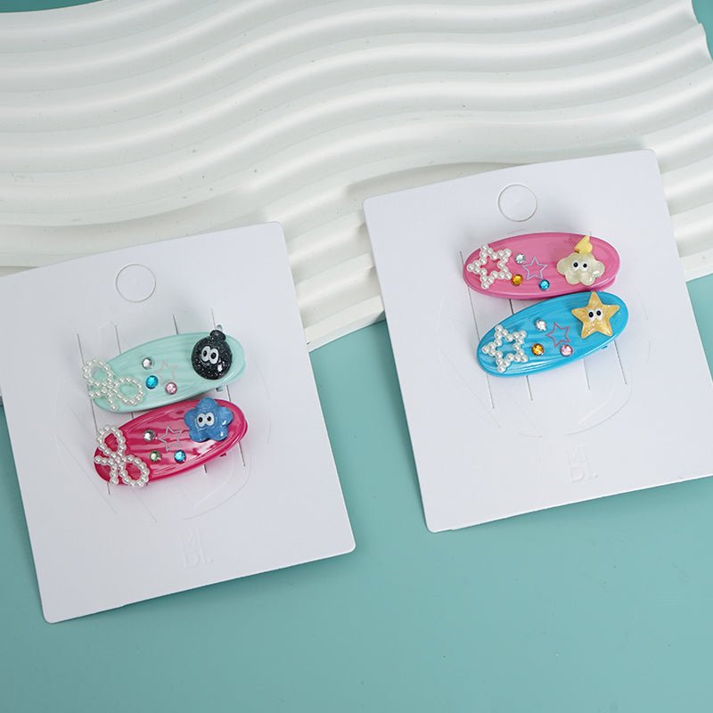 Colorful Hair Clips with Playful Designs 6