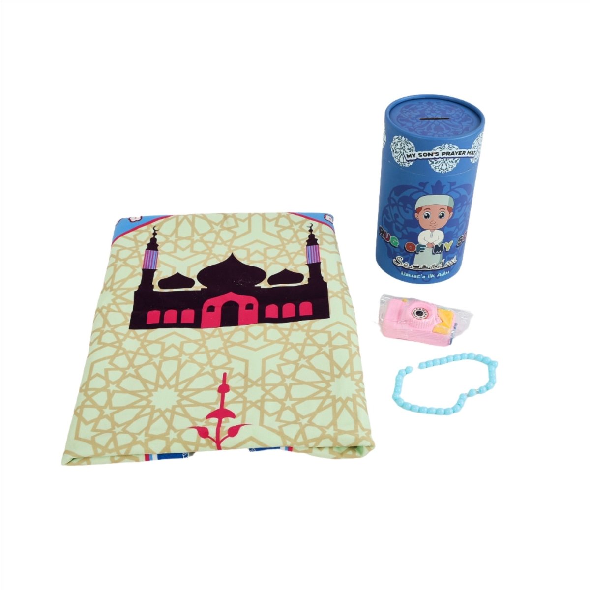 Kids Prayer Mat Set with Savings Box - MIDI