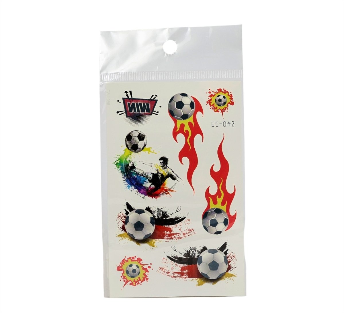 Kids Soccer Temporary Tattoos - MIDI
