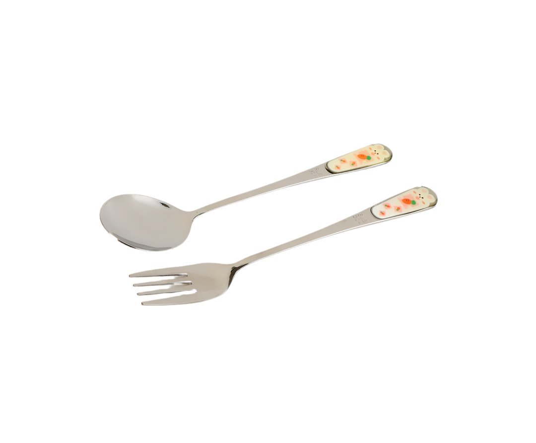 Kids Stainless Steel Cutlery Set - MIDI