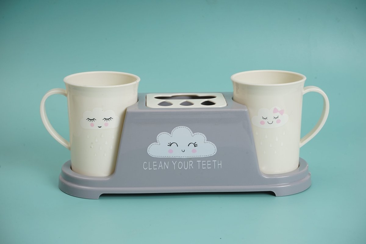 Kids Toothbrush Holder with Cups - MIDI
