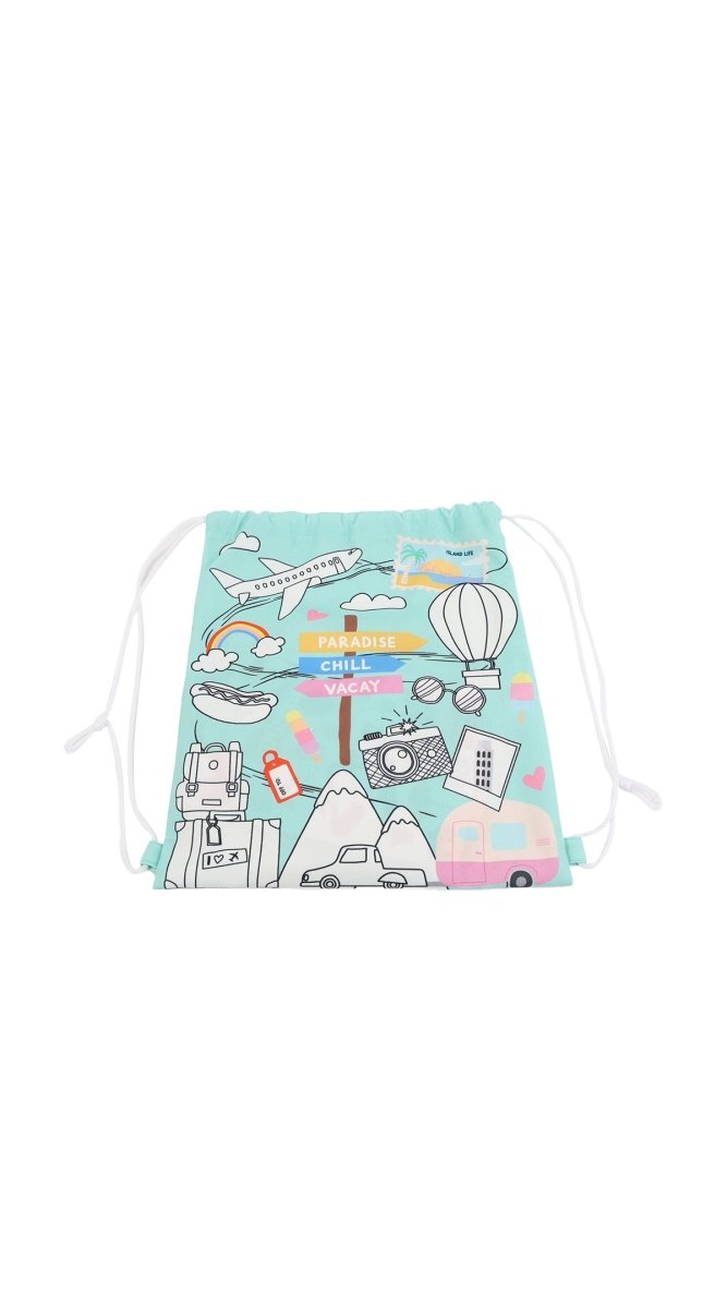 Kids Travel Bag with Coloring Set - MIDI