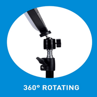 LED Ring Light with Tripod Stand - MIDI