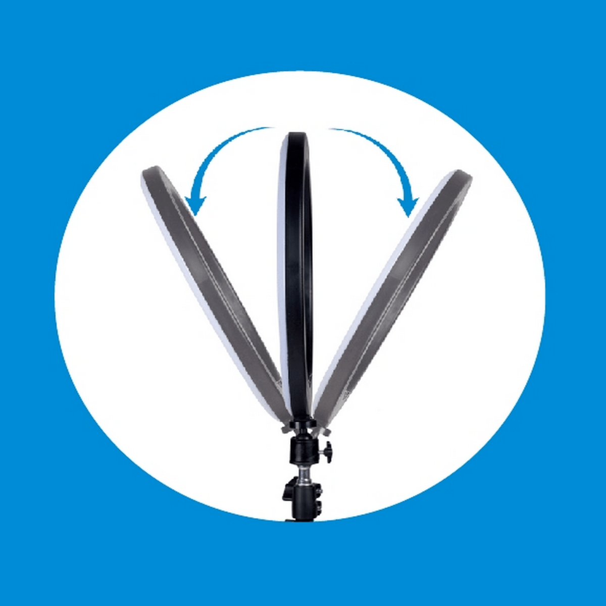 LED Ring Light with Tripod Stand - MIDI