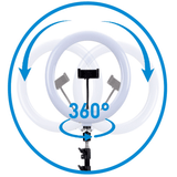LED Ring Light with Tripod Stand - MIDI