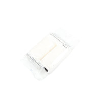 Lint roller refill rolls in sealed pack, two pale sheets rolls