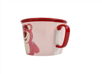Ceramic cup with lid Lotso design 2