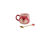 Lotso Bear Ceramic Mug & Spoon Set - MIDI
