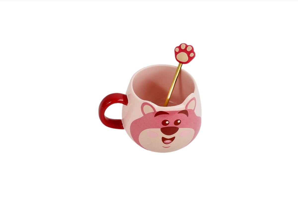 Lotso Bear Ceramic Mug & Spoon Set - MIDI