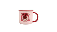 Ceramic cup Lotso Toy Story pink design 1