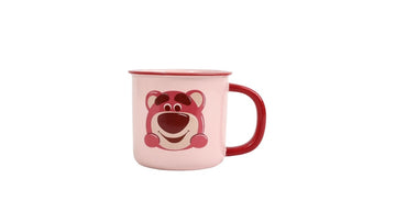 Ceramic cup Lotso Toy Story pink design 1